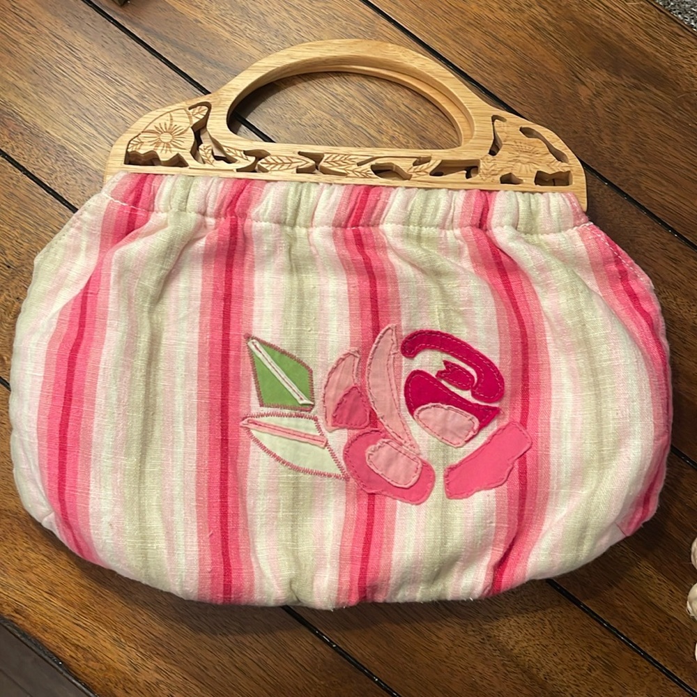 Banana Republic 100% Linen Purse
